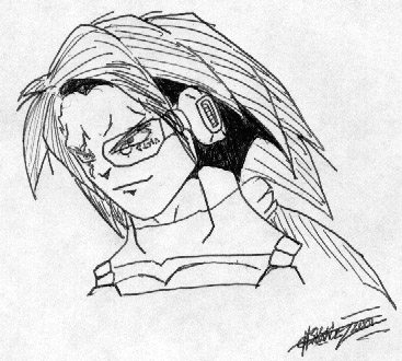 Inked Picture of Cucumba